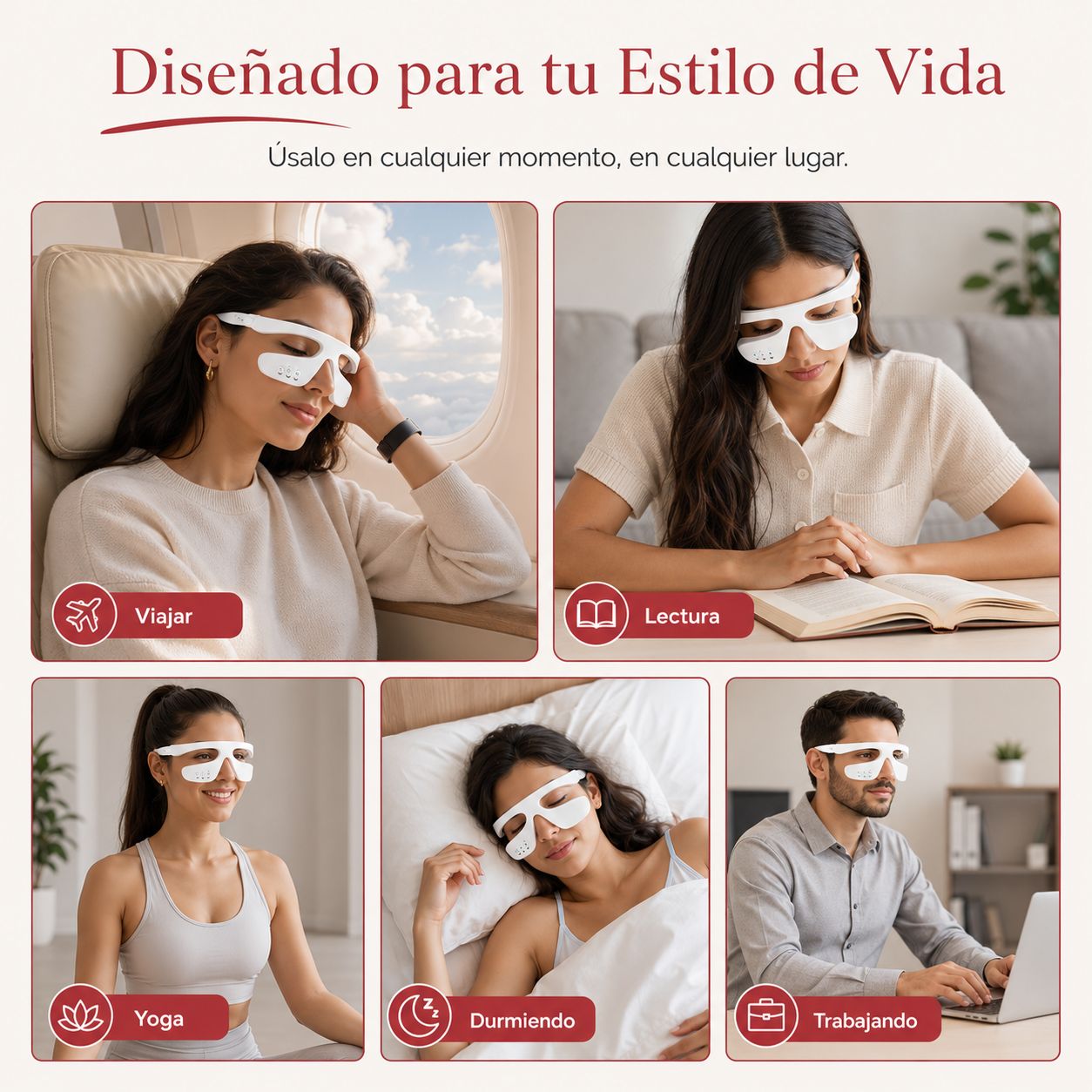 Masajeador Ocular Inteligente