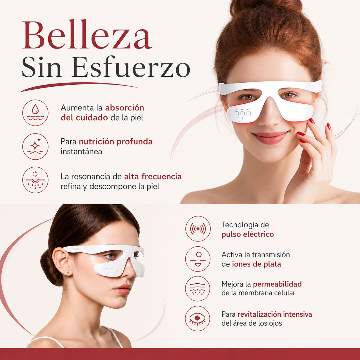 Masajeador Ocular Inteligente